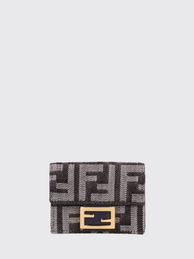 Fendi Wallet Woman  In Gray