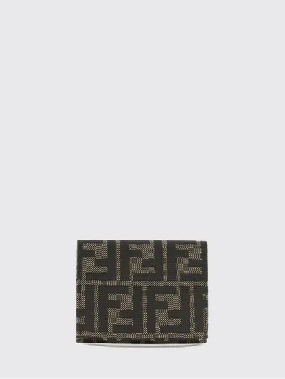 Fendi Wallet Woman In Green