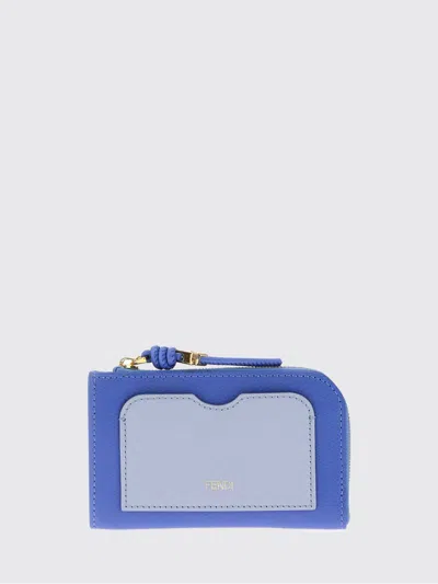 Fendi Wallet Woman In Purple