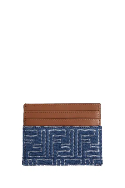 Fendi Wallets & Cardholders In Blue