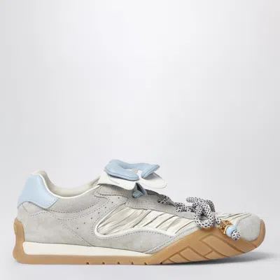 Fendi Wave Pulse Mini Sneakers For Women In White