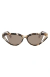 Fendi Eyewear Cat-eye Frame Sunglasses In Brown
