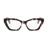 Fendi Way Eyeglasses In Brown