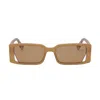 Fendi Orange Way Sunglasses In Orange