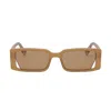 Fendi Orange Way Sunglasses In Orange