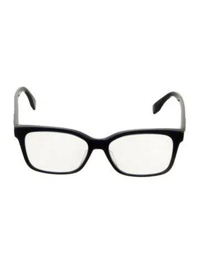 Pre-owned Fendi Wayfarer Eyeglasses In Blue