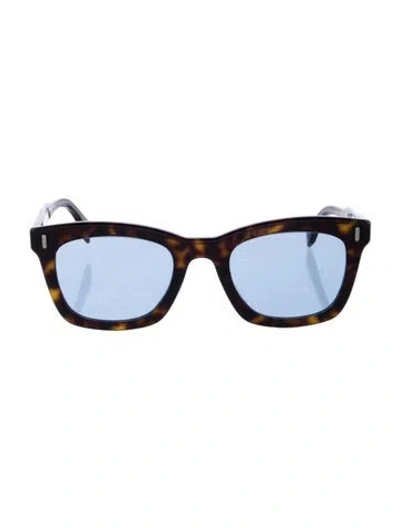 Pre-owned Fendi Wayfarer Tinted Sunglasses In Multi