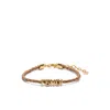 Fendi White Bracelets Women In Brown