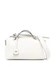 Fendi Women's Ivory Leather Medium By The Way Handbag In White