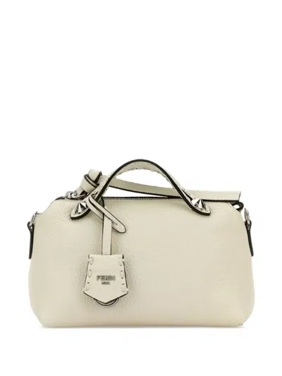 FENDI WHITE BY THE WAY SMALL DUFFLE BAG
