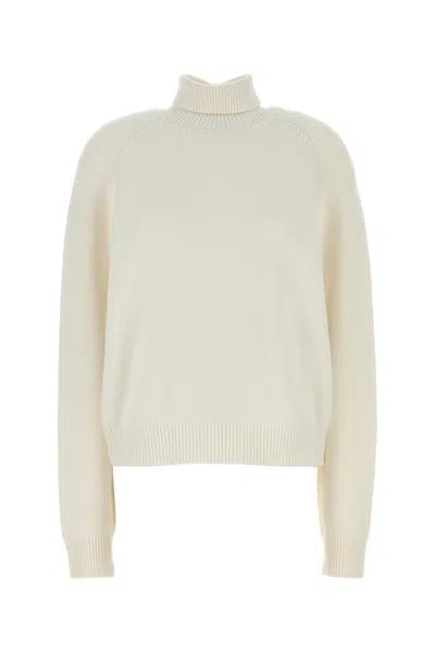 Fendi White Cashmere Blend Sweater
