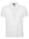 Fendi White Cotton Polo Shirt In White