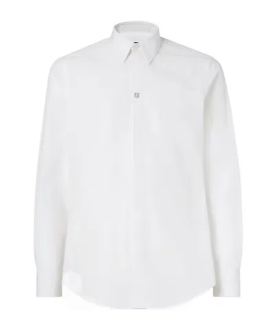 FENDI WHITE COTTON SHIRT