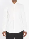 Fendi Regular Fit Cotton Shirt With Long Sleeves In White