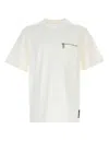 Fendi Men White Cotton T-shirt In White