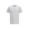 Fendi Cotton Crew Neck T-shirt With Tonal Embroidered Lettering In Multi
