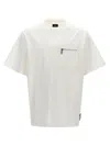 Fendi Ff Chest Pocket Cotton T-shirt In White