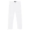 Fendi Ff-embroidered Jeans In White
