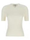 Fendi White Dvor Logo Sweater