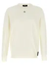 Fendi White Virgin Wool Sweater In White