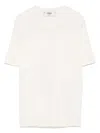 Fendi Ff Cotton And Viscose Short Sleeved Jumper Clothing