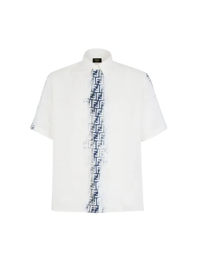 Fendi White Jeans Shirt