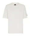 Fendi Embossed T-shirt In White