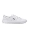 Fendi Valentino Garavani Multicolor Fabric And Mesh True Act Sneakers In White