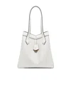 Fendi White Leather Bag That Can Be Transformed In White