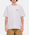 Fendi White Logo Detail T-shirt In White