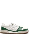 FENDI WHITE MATCH LEATHER SNEAKERS