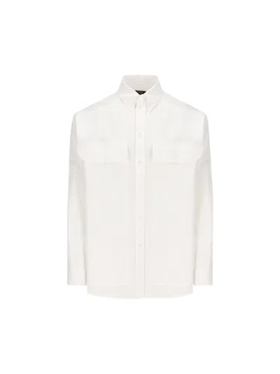 Fendi White Poplin Shirt