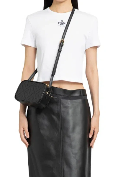 Fendi White Roma Cropped Top