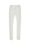 Fendi Jeans In Denim Bianco In White