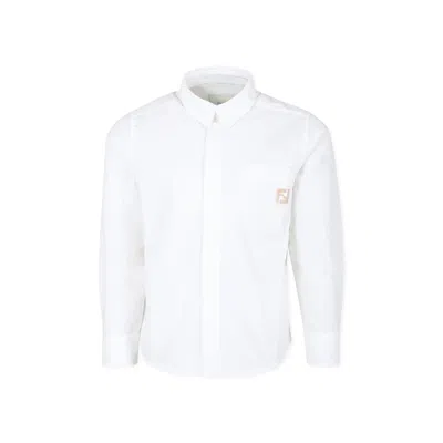 FENDI WHITE SHIRT FOR BOY WITH FF