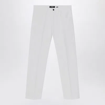 FENDI FENDI  WHITE STRAIGHT JEANS