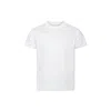 Fendi White T- Shirt For Boy With Ff In White