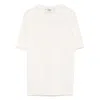 Fendi All-over Logo Short-sleeved T-shirt In White