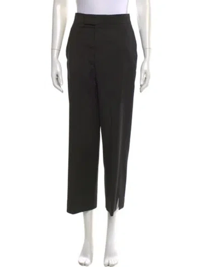 Pre-owned Fendi Wide Leg Pants In Black