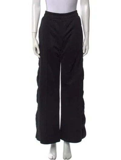 Pre-owned Fendi Wide Leg Pants In Black