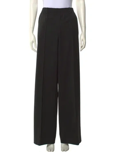 Pre-owned Fendi Wide Leg Pants In Black