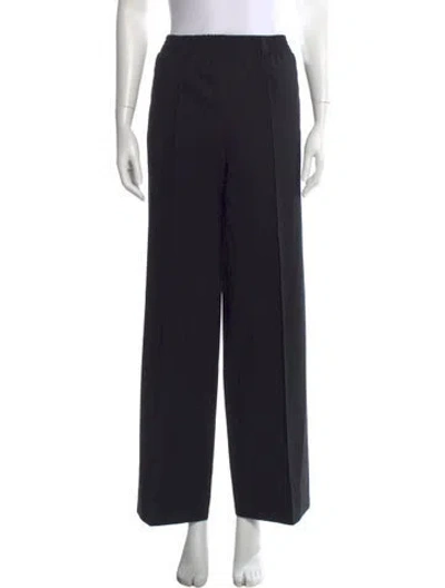 Pre-owned Fendi Wide Leg Pants In Black