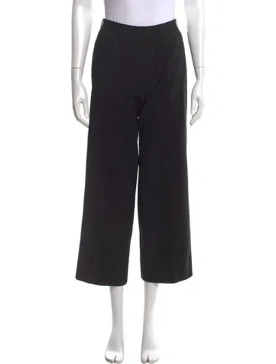 Pre-owned Fendi Wide Leg Pants In Black