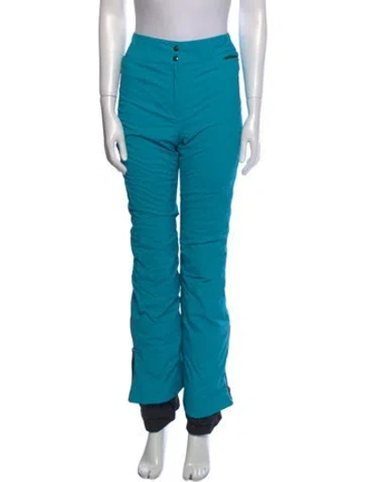 Pre-owned Fendi Wide Leg Pants In Blue