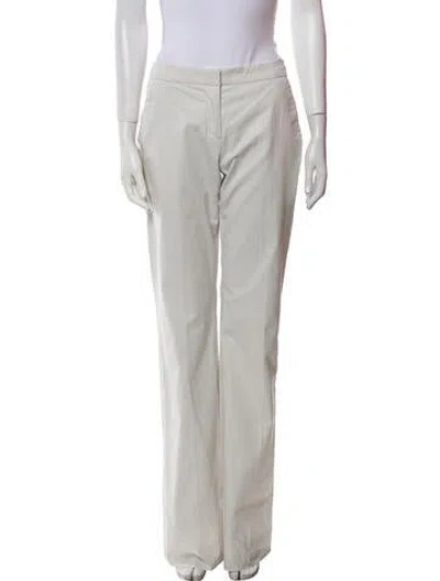 Pre-owned Fendi Wide Leg Pants In Gray