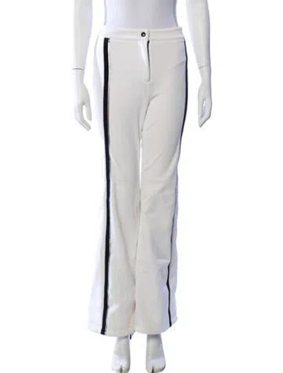 Pre-owned Fendi Wide Leg Pants In White
