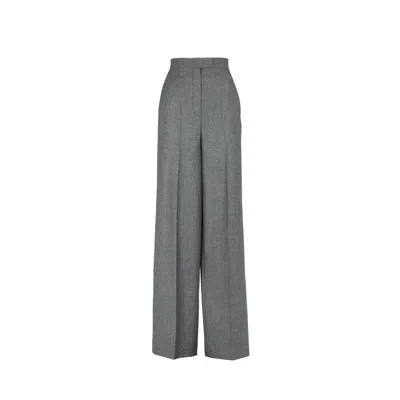 FENDI FENDI WIDE LEG WOOL PANTS