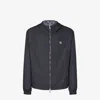 Fendi Midnight Blue Polyester Reversible Windbreaker In Blue