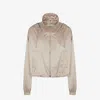 Fendi Windbreaker Jacket In Neutral