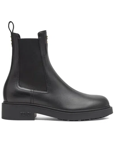 Fendi Wire Shoes In Black